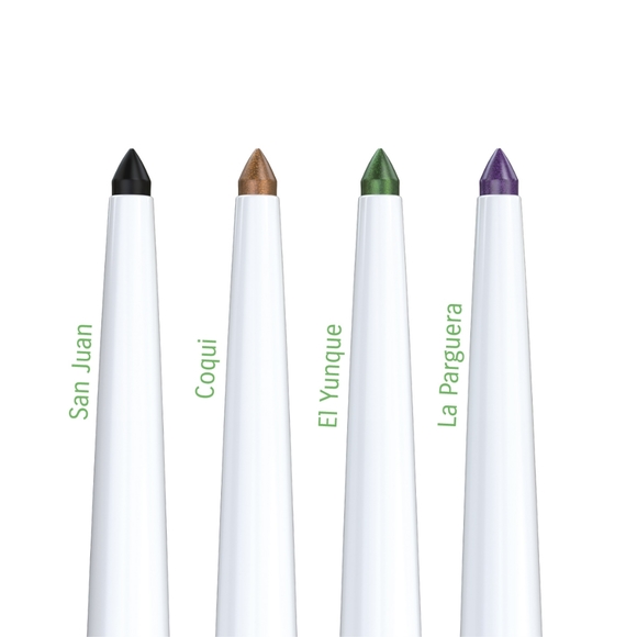 YC Collection eyeliner in color Couq which is pictured in image with 4 eyeliners - Picture 2 of 3